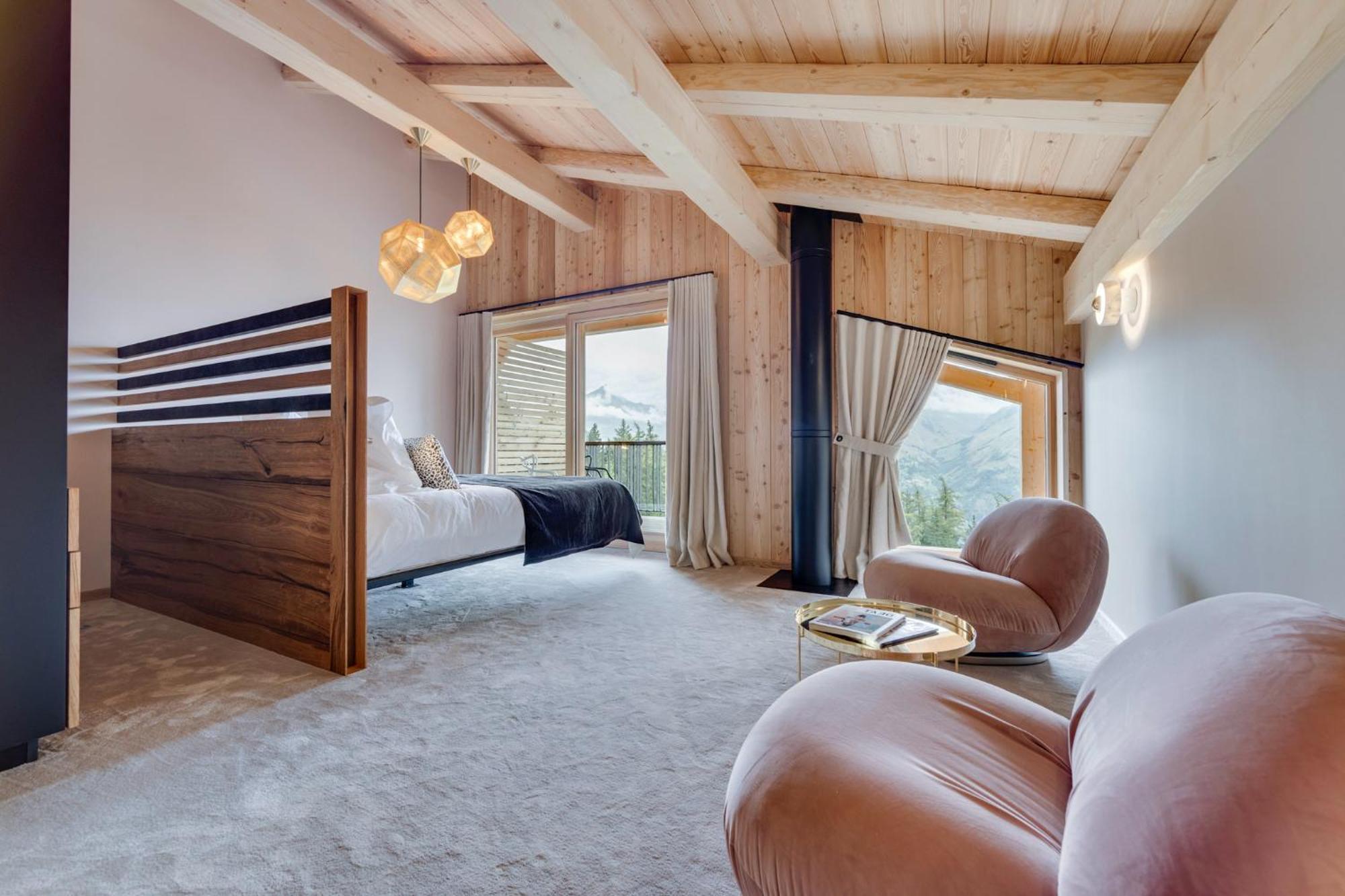 Chalet Bela Vya 1 Luxe Ski Et Spa Villa Bourg-Saint-Maurice Eksteriør bilde