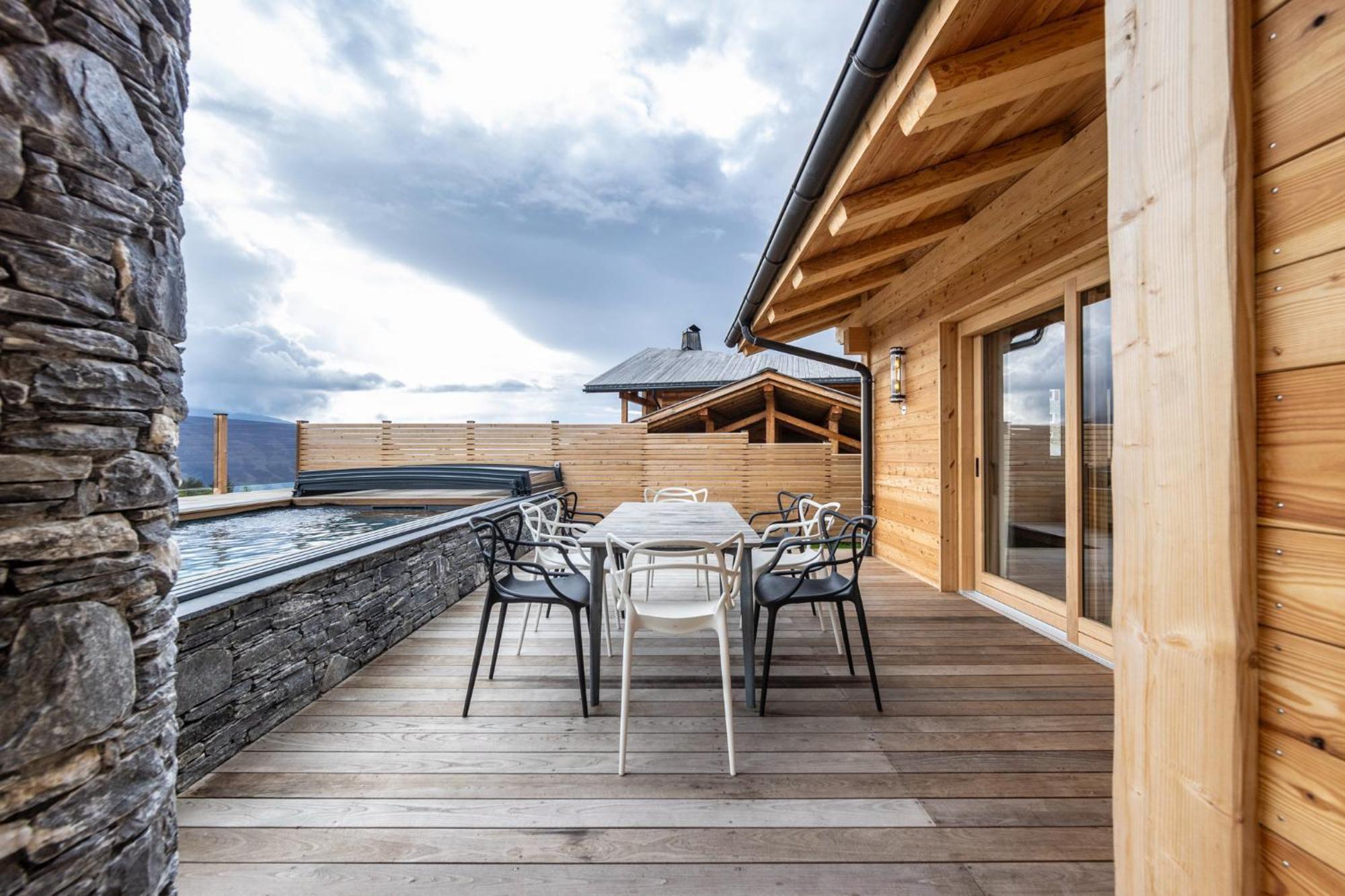 Chalet Bela Vya 1 Luxe Ski Et Spa Villa Bourg-Saint-Maurice Eksteriør bilde